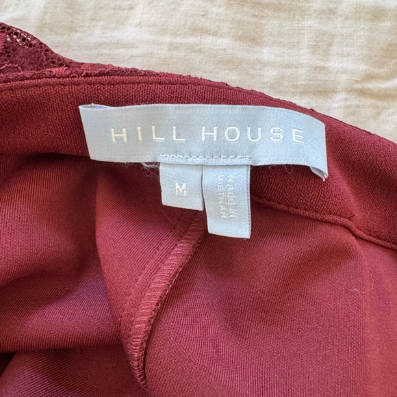 Hill House The Lark Skirt - burgundy - Picture 4 of 5